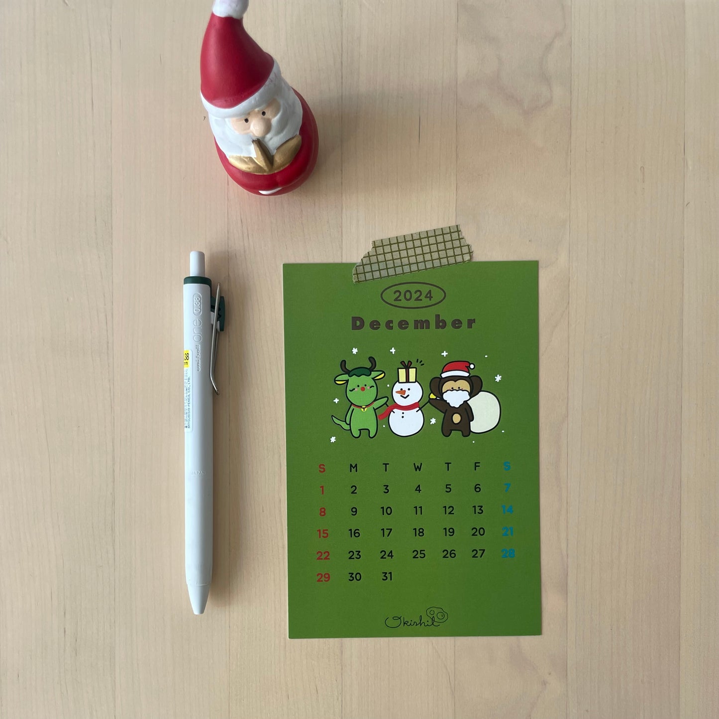 Okishil original calendar 2024